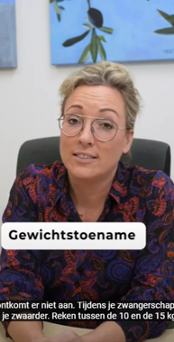 Gewichtstoename bij de zwangerschap Wendy da Silva Sequeira