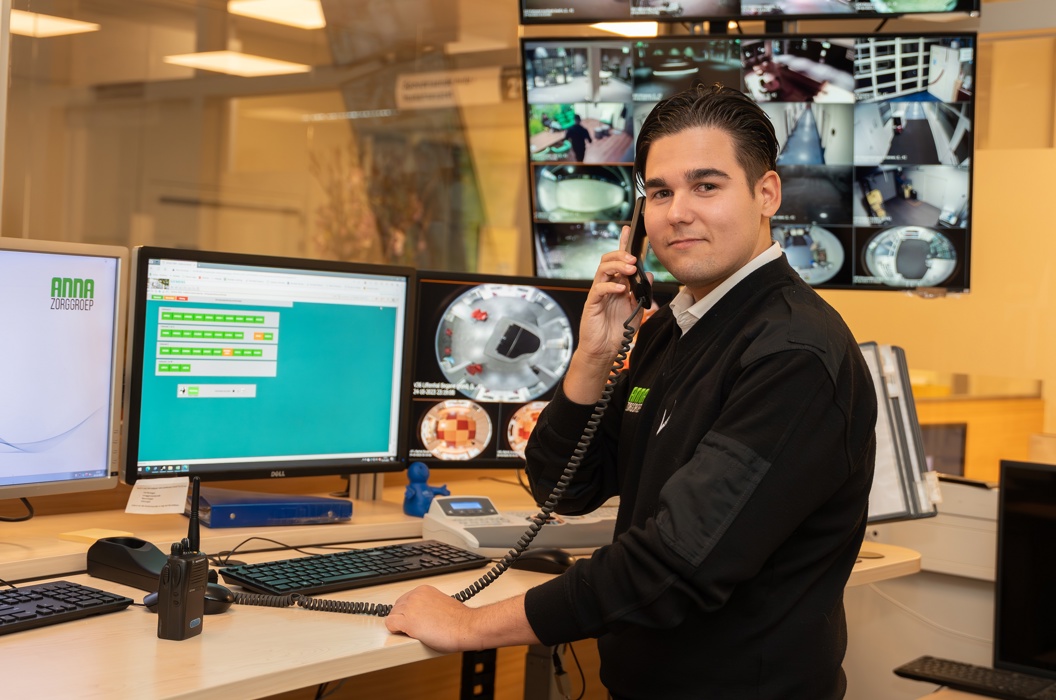 Joey is beveiliger in het Anna Ziekenhuis