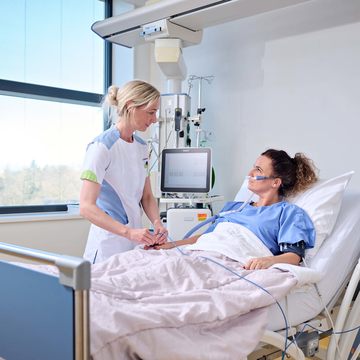 Centrum voor ontwennen van beademing voor onderzoek waarom het niet lukt om zelf te ademen