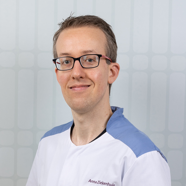 Jeroen Biesta is technisch oogheelkundig assistent bij het Anna Ziekenhuis