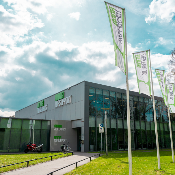 TopSupport gebouw Anna Ziekenhuis locatie Eindhoven Anna TopSupport gebouw buitenkant in Eindhoven